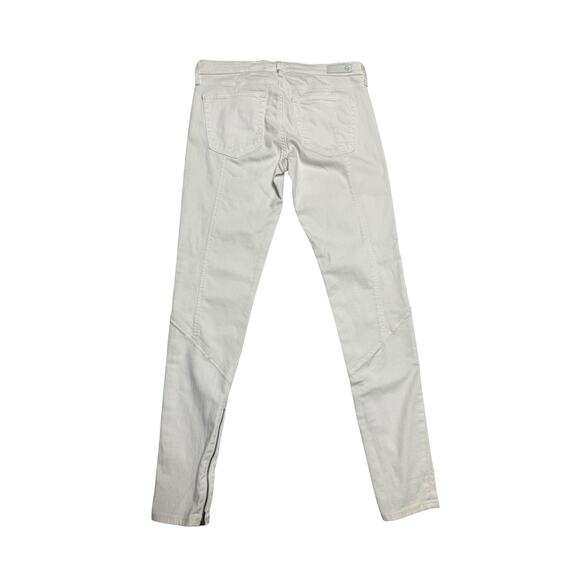 ADRIANO GOLDSCHMIED REAGAN SKINNY ZIPPER JEANS 28R - Picture 2 of 4